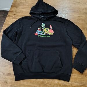 Nickelodeon Sponge Bob & Friends 1999  Graphic Pullover Hoodie UNISEX Size M
